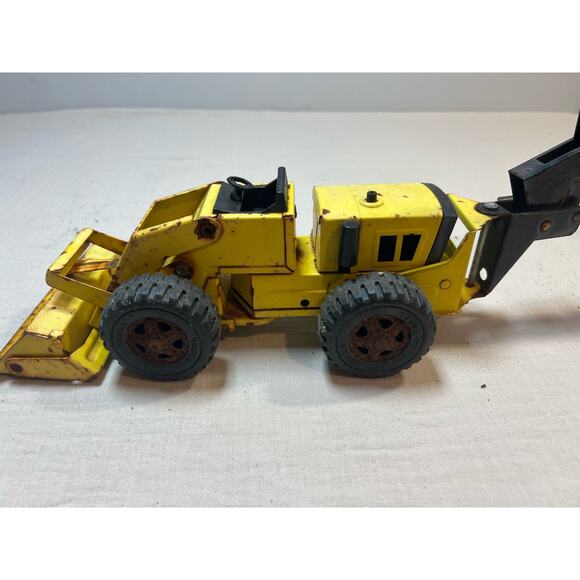 Vintage Tonks & Nylint Work Trucks Garbage,Steel Skid,Front-End Loader,Bulldozer - Picture 10 of 16